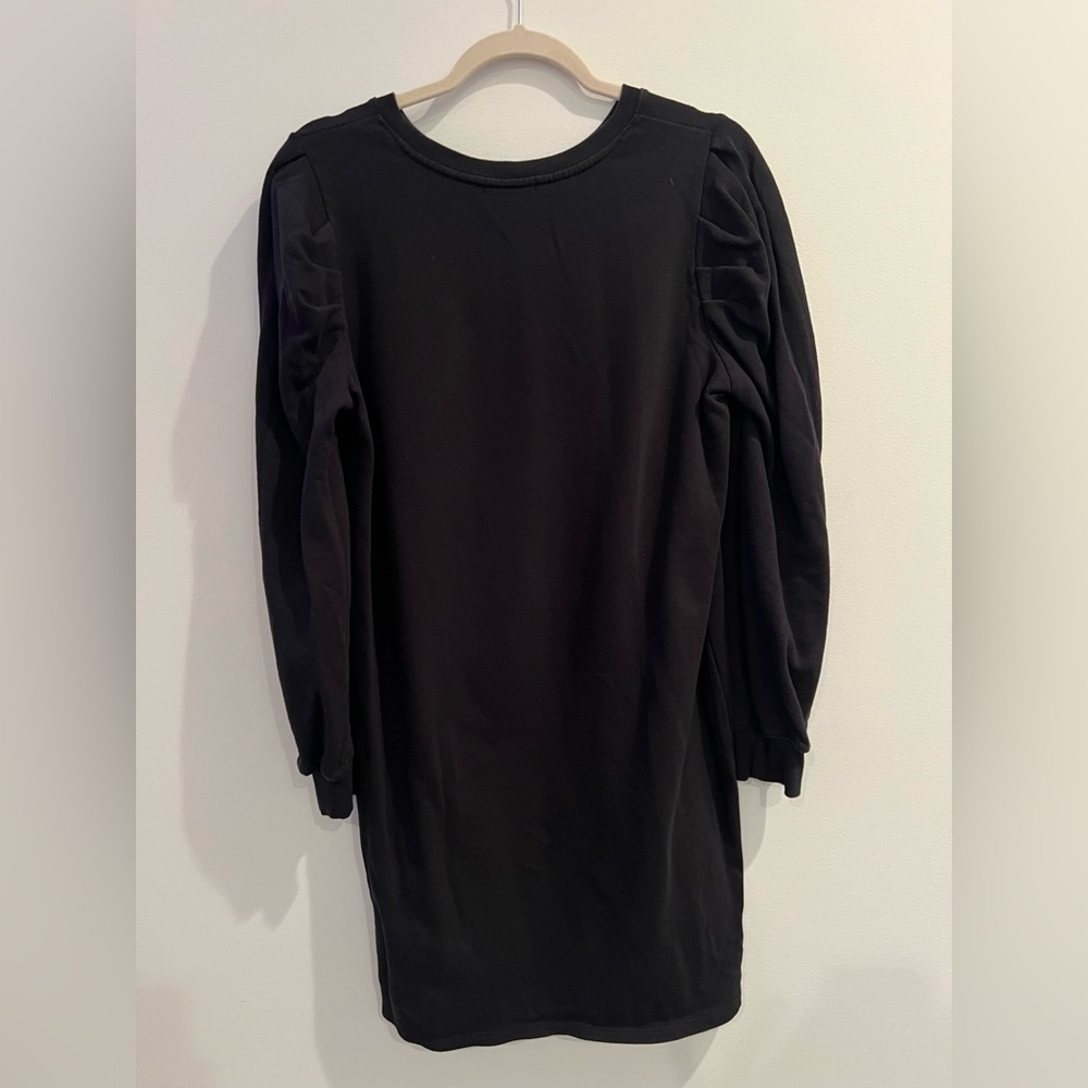 Z Supply Puff Sleeve Sweatshirt Dress